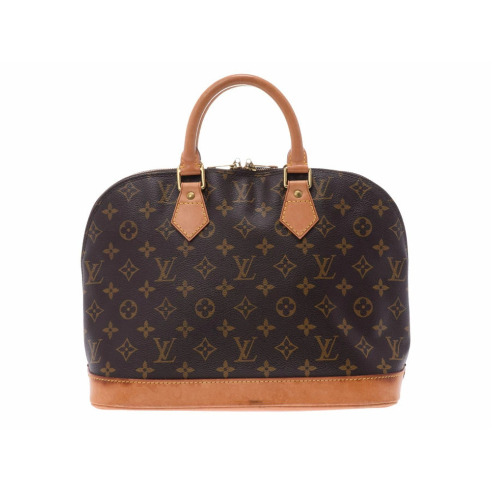 Louis Vuitton Monogram Alma brown leather handbag